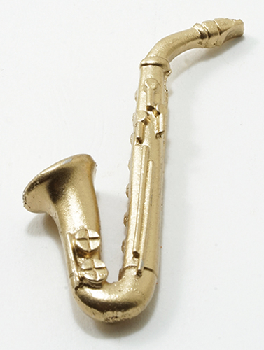 Dollhouse Miniature Saxophone